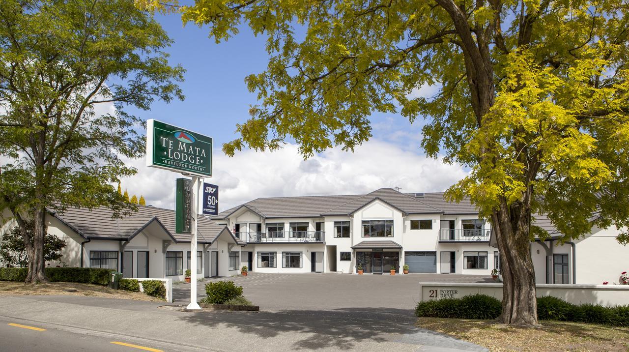 Te Mata Lodge Havelock North Exterior photo